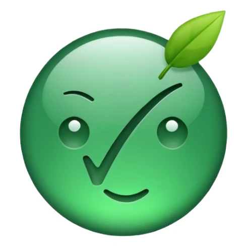 The symbol of a check ✔️  sticker