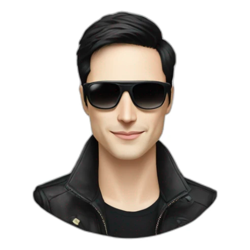 Pavel Durov in sunglasses sticker