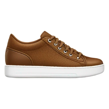 brown sneakers sticker
