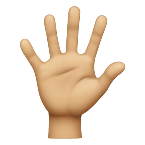 Emoji with hand swaying face sticker