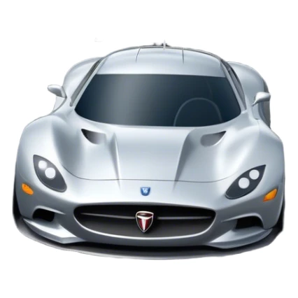 An icon representing a racing game interface, inspired by Grand Turismo. The design features a sleek, high-performance car speeding through a dynamic track, with speedometers and lap indicators visible. The road twists and turns, emphasizing the thrill of competitive racing. Transparent background. sticker