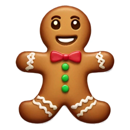 Gingerbread sticker