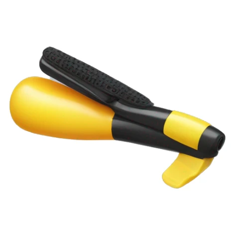 Velcro Curler made of plastic sticker