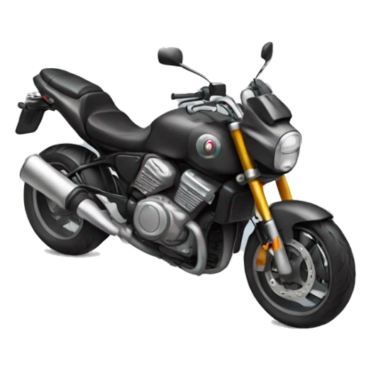 top-view of motorcycle sticker