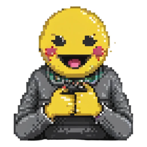 choking emoji with hands reaching out sticker