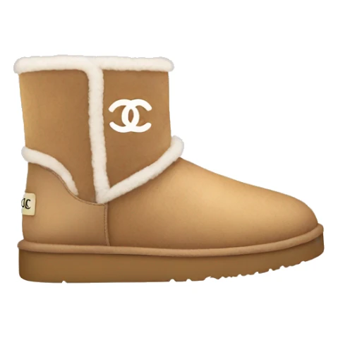 Chanel Ugg sticker