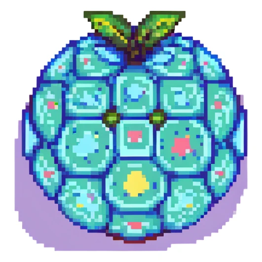 character named Glorp, playful and quirky, unique shape, bright colors sticker