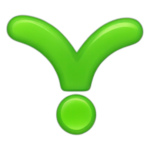 Green verification checkmark sticker