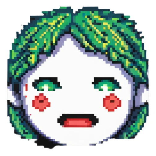 face showing both pain and satisfaction, optimal suffering sticker