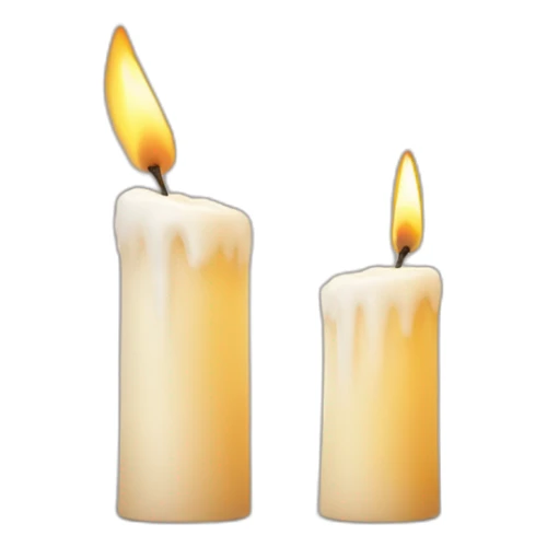 candle, finance sticker