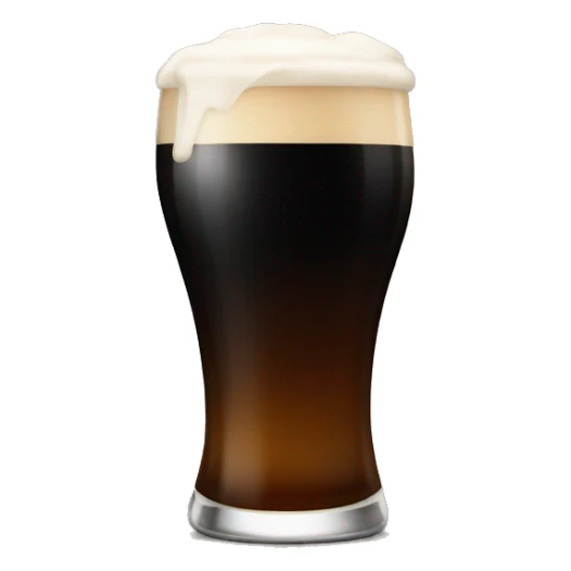 Pint of guinness sticker