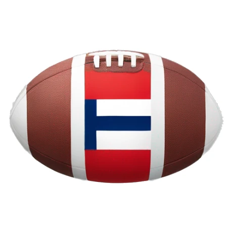 Football Captains Armband in Norwegian flag sticker