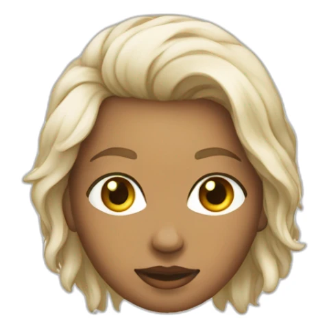  un Poils sur une jambe blache feminine sticker