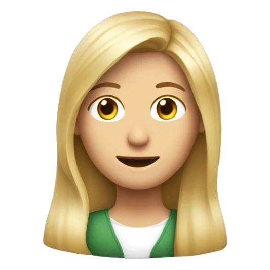 Blonde Frau lange Haare Mann mit braune Haare und Bart küssen sich  sticker