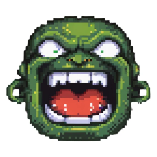 cartoon villain with exaggerated evil laugh sticker