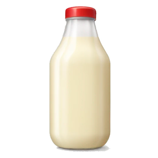 Red Cap Bottle of Mayonnaise  sticker