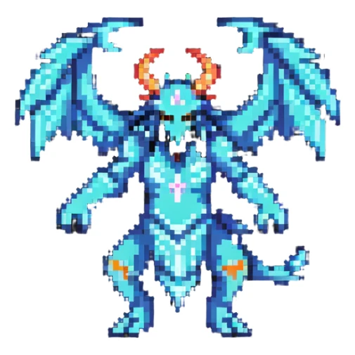 Legendary member badge with mythical creature and special power symbols sticker