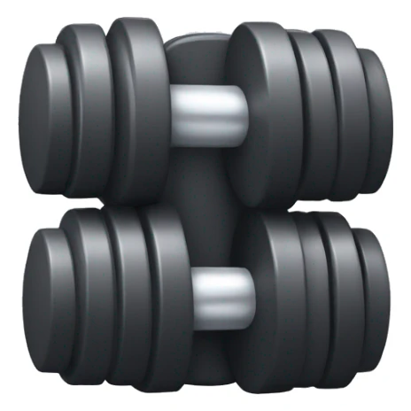 Dumbbell sticker