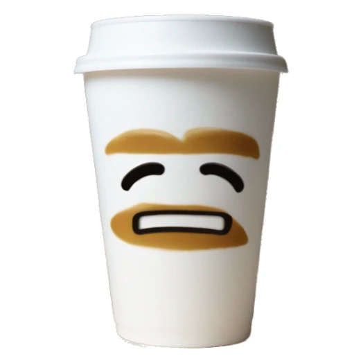 The name "Dudinha" printed on a Latte cup sticker