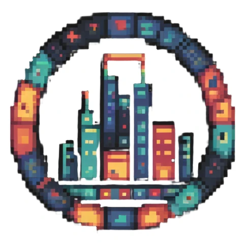 indie music festival with multiple artists sticker