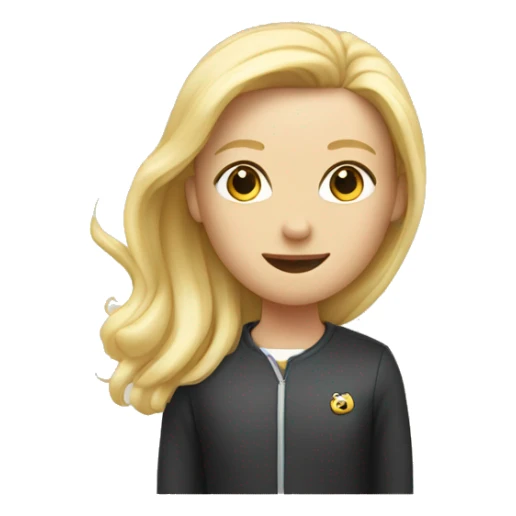 Un mec blond avec une calvitie  sticker