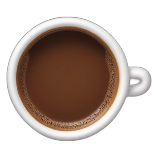 Il ne sourit qui boit un chocolat chaud sticker