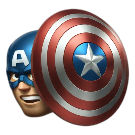 Captain america  sticker