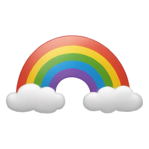 Rainbow sticker