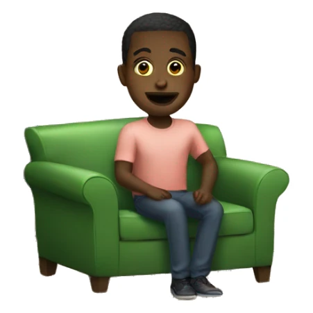 a nigerian living room sticker