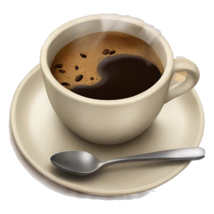 vintage brown  tray with coffee cup sticker