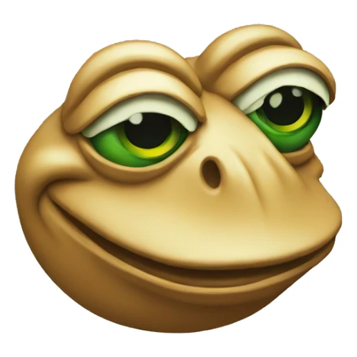 Pepe coin sticker