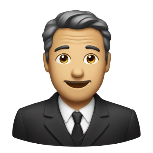 Homme noir qui boit du thé sticker