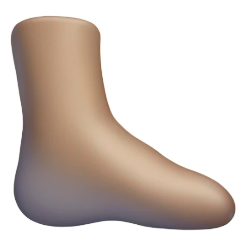 A hand holding a slipper as if to throw it sticker