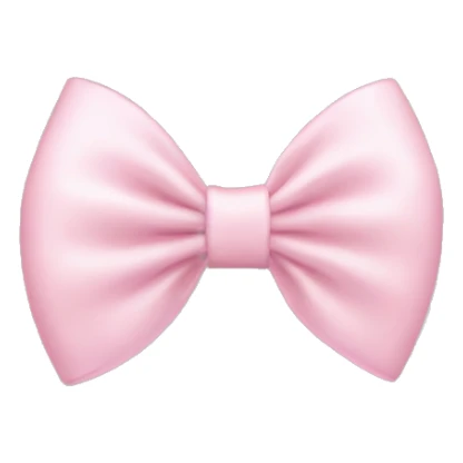 Light pink bows sticker