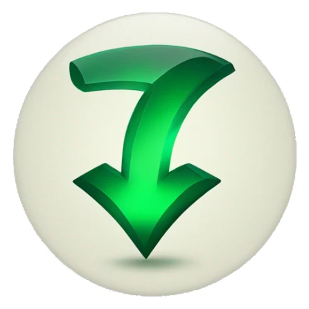 elegant emerald green checkmark that is unique but appropriate for work sticker