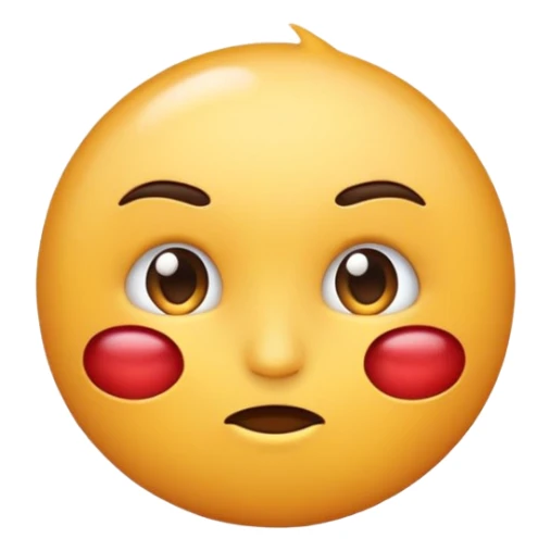 Crea un emoji con una herida en el labio sticker