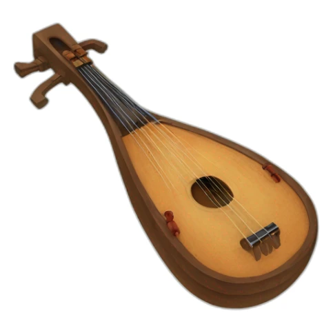 kemençe traditional music instrument at trabzon sticker