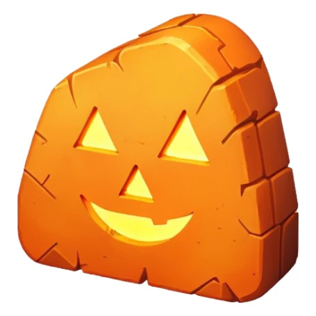 Hellstone in the style of Twemoji sticker