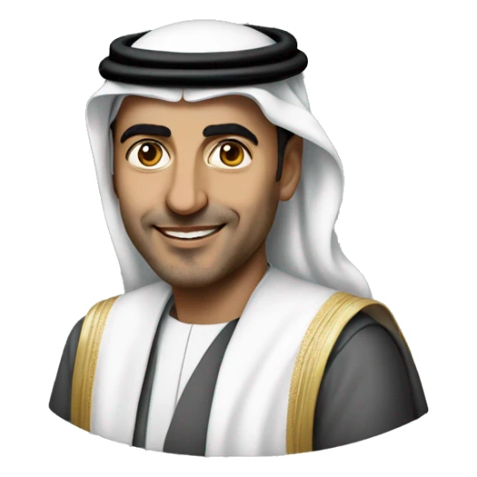 photorealistic Faisal Al Saud sticker