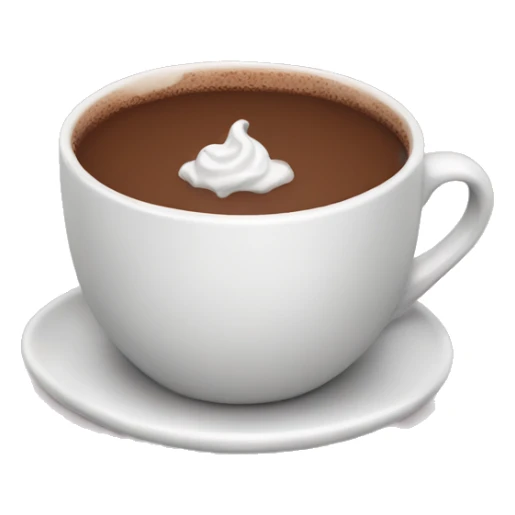 hot chocolate  sticker