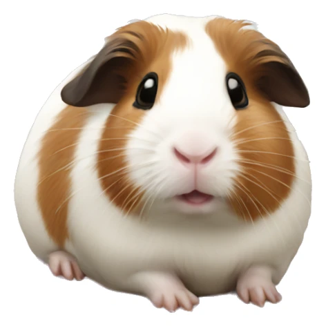 Guineapig in a house very cute but realistic sticker