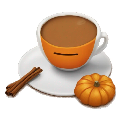 Pumkin spice coffy sticker