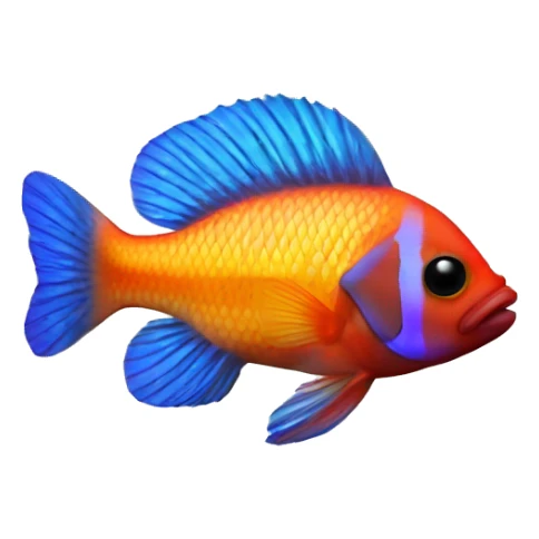 royal gamma fairy basslet fish sticker
