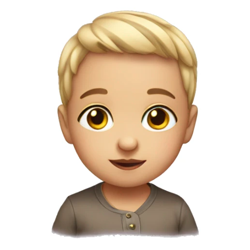 Baby with nice eyes sticker