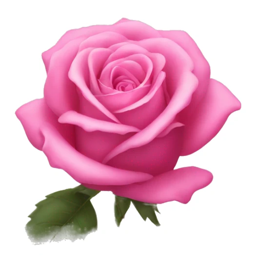 Pink rose sticker