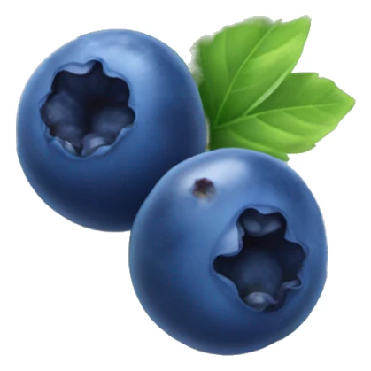 blueberry sticker
