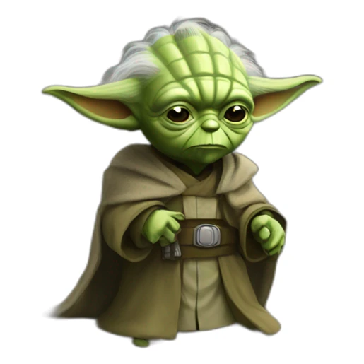 Yoda war general Ukraine Victori sticker