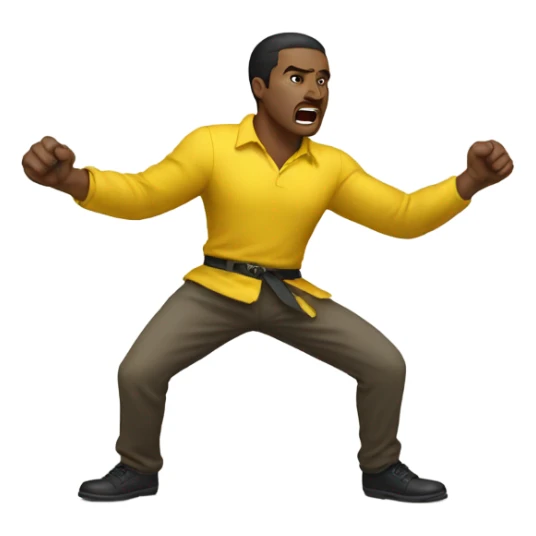 Fight for the yellow shirt sticker