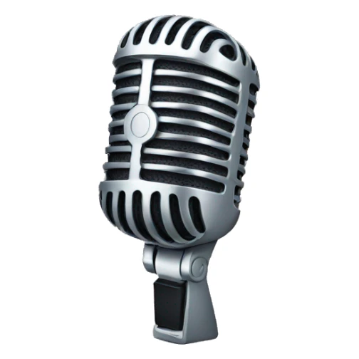 Microphone  sticker