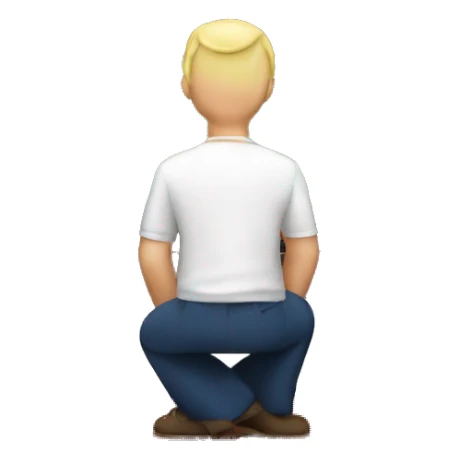 A man watching an England football match on TV sticker